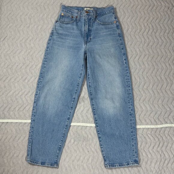 Madewell - The Balloon Jean - Light Wash - Picture 3 of 10